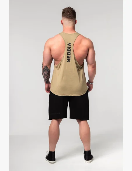 NEBBIA • NEBBIA Fitness tílko FLEXIN' zelené • Nebshop.cz