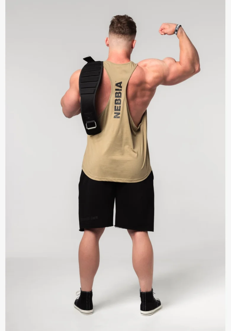 NEBBIA • NEBBIA Fitness tílko FLEXIN' zelené • Nebshop.cz