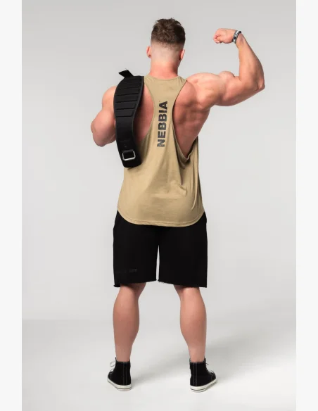 NEBBIA • NEBBIA Fitness tílko FLEXIN' zelené • Nebshop.cz