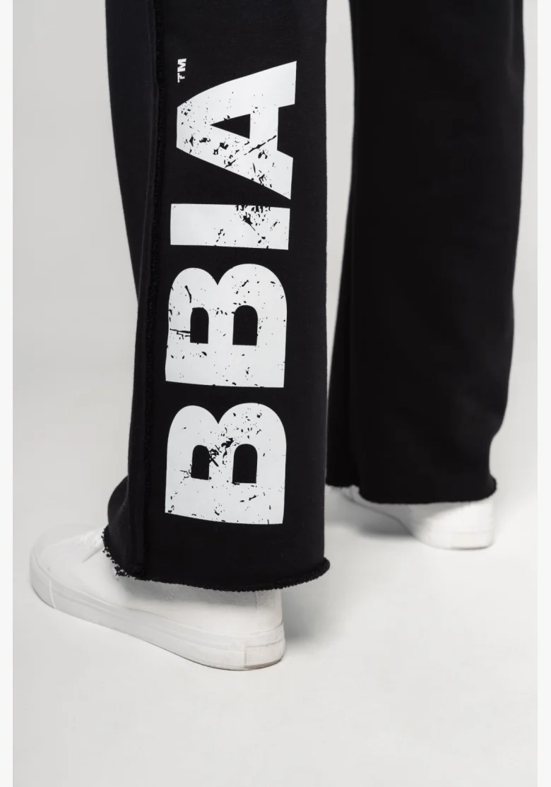 NEBBIA • NEBBIA Tepláky s kapsami NO SHORTCUTS černé • Nebshop.cz