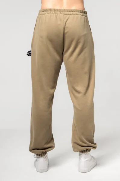 NEBBIA • NEBBIA Volné baggy tepláky s kapsami GYM BRO zelené • Nebshop.cz 2