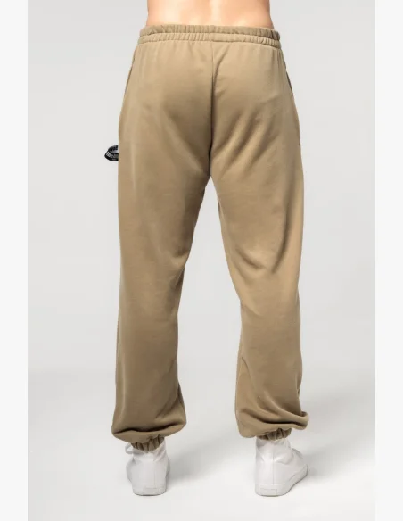 NEBBIA • NEBBIA Volné baggy tepláky s kapsami GYM BRO zelené • Nebshop.cz