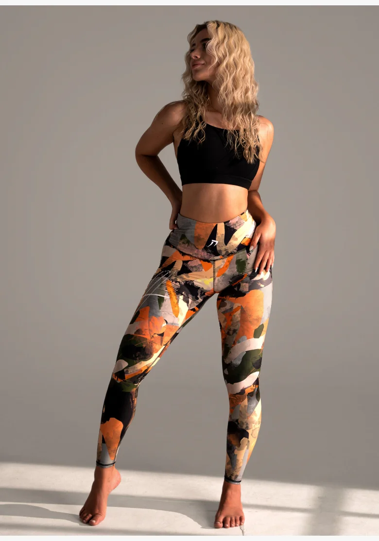 KFIT • Legíny KFIT® Camo Burst • Nebshop.cz