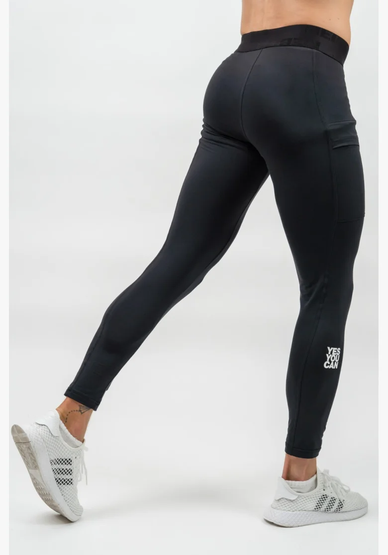 NEBBIA • NEBBIA Kompresní Termo Legíny RECOVERY černé • Nebshop.cz