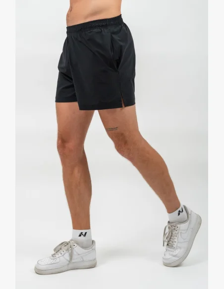 NEBBIA • NEBBIA Sportovní Rychleschnoucí Kraťasy RESISTANCE černé • Nebshop.cz