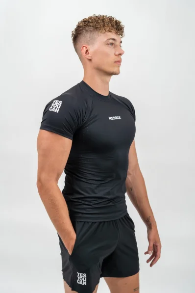 NEBBIA • NEBBIA Sportovní Rychleschnoucí Kraťasy RESISTANCE černé • Nebshop.cz
