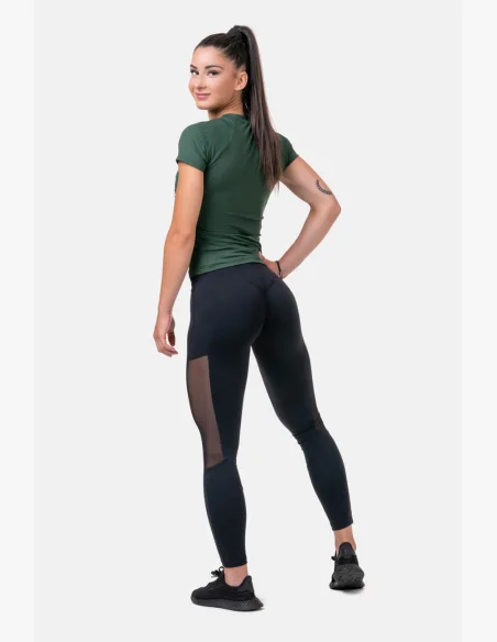 NEBBIA • Mesh legíny s vysokým pasem • NEBBIAshop.cz