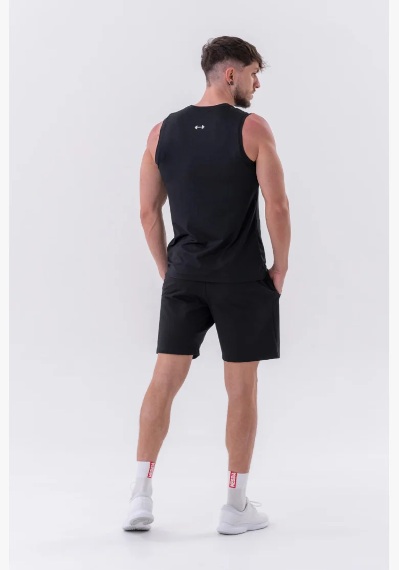 NEBBIA • NEBBIA Funkční sportovní tílko "Power" černé • Nebshop.cz