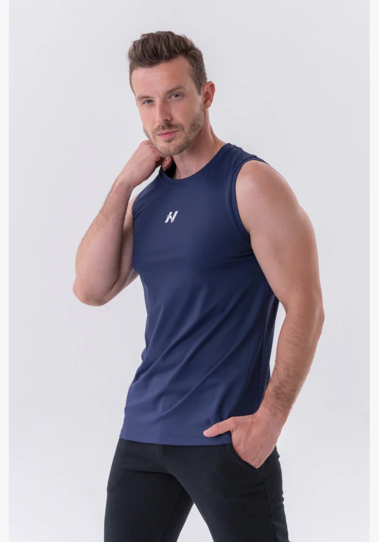 NEBBIA • NEBBIA Funkční sportovní tílko "Power" modré • Nebshop.cz