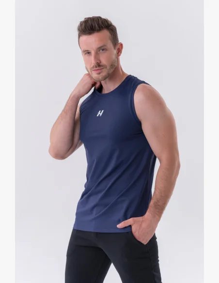 NEBBIA • NEBBIA Funkční sportovní tílko "Power" modré • Nebshop.cz