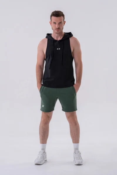 NEBBIA • NEBBIA Fitness tílko s kapucí černé • Nebshop.cz 2