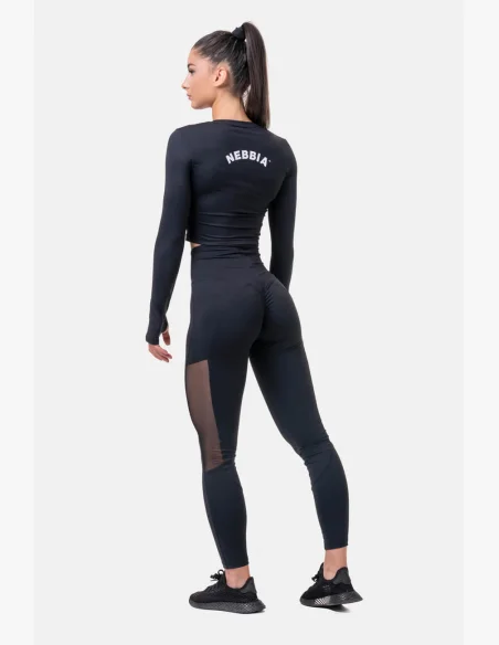 NEBBIA • Mesh legíny s vysokým pasem • NEBBIAshop.cz