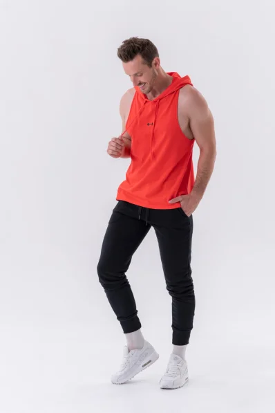 NEBBIA • NEBBIA Fitness tílko s kapucí červené • Nebshop.cz 2