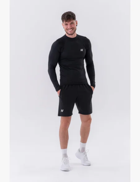 NEBBIA • NEBBIA Funkční tričko s dlouhým rukávem "Active" černé • Nebshop.cz