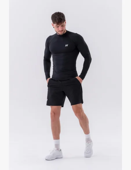 NEBBIA • NEBBIA Funkční tričko s dlouhým rukávem "Active" černé • Nebshop.cz