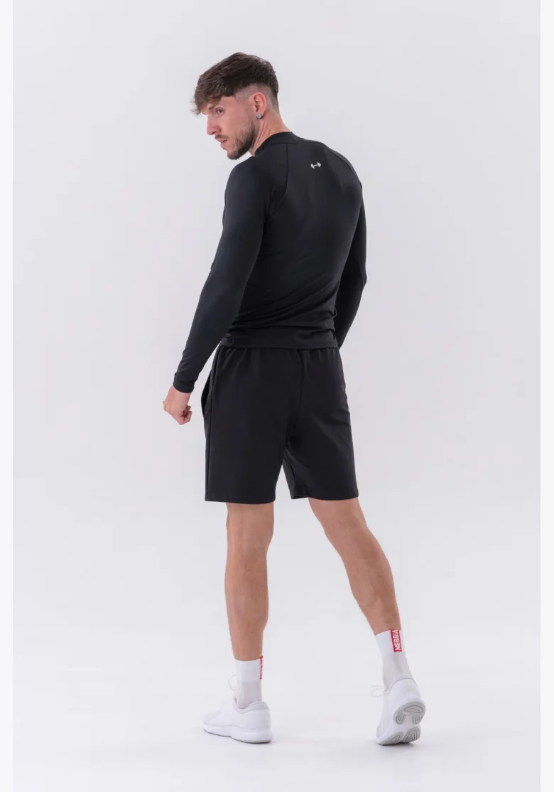 NEBBIA • NEBBIA Funkční tričko s dlouhým rukávem "Active" černé • Nebshop.cz
