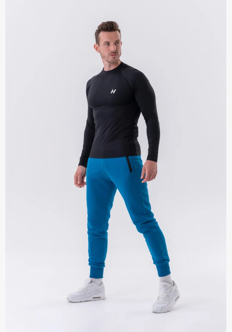 NEBBIA • NEBBIA Funkční tričko s dlouhým rukávem "Active" černé • Nebshop.cz