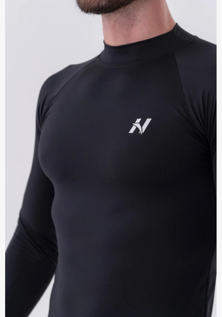 NEBBIA • NEBBIA Funkční tričko s dlouhým rukávem "Active" černé • Nebshop.cz