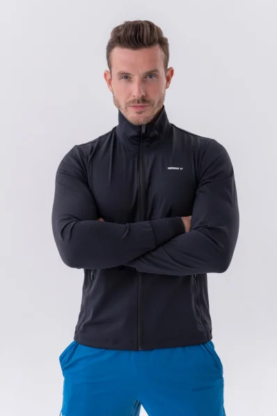 NEBBIA • NEBBIA Sportovní bunda na zip s bočními kapsami “Control” • Nebshop.cz