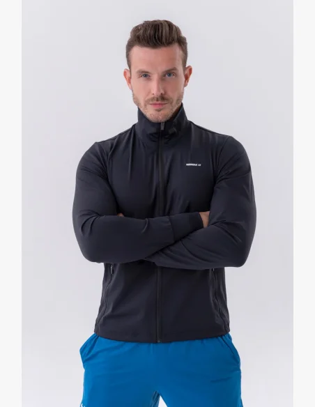 NEBBIA • NEBBIA Sportovní bunda na zip s bočními kapsami “Control” • Nebshop.cz
