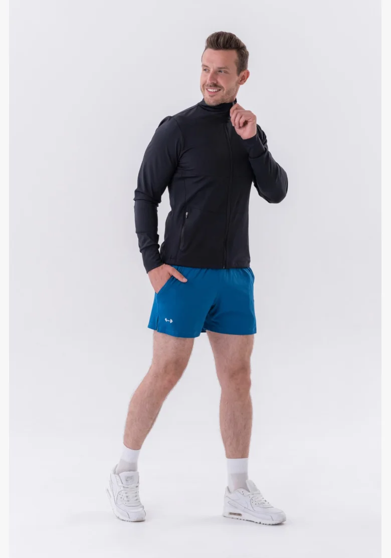 NEBBIA • NEBBIA Sportovní bunda na zip s bočními kapsami “Control” • Nebshop.cz