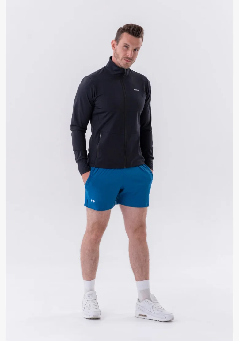 NEBBIA • NEBBIA Sportovní bunda na zip s bočními kapsami “Control” • Nebshop.cz