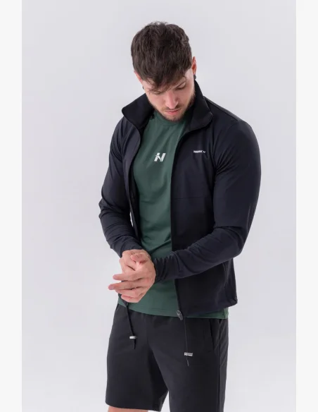 NEBBIA • NEBBIA Sportovní bunda na zip s bočními kapsami “Control” • Nebshop.cz