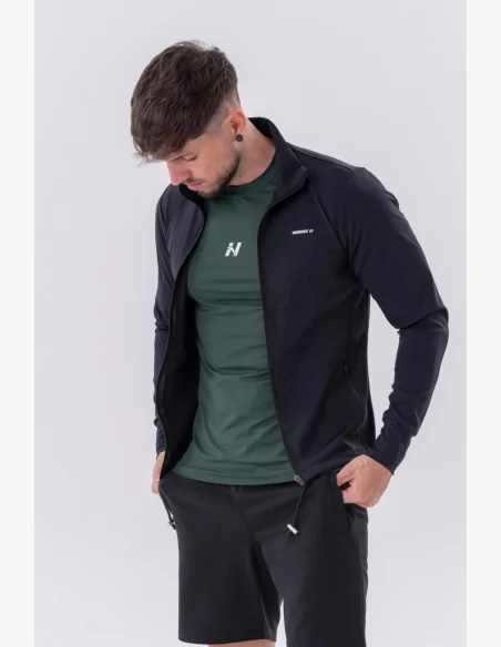 NEBBIA • NEBBIA Sportovní bunda na zip s bočními kapsami “Control” • Nebshop.cz