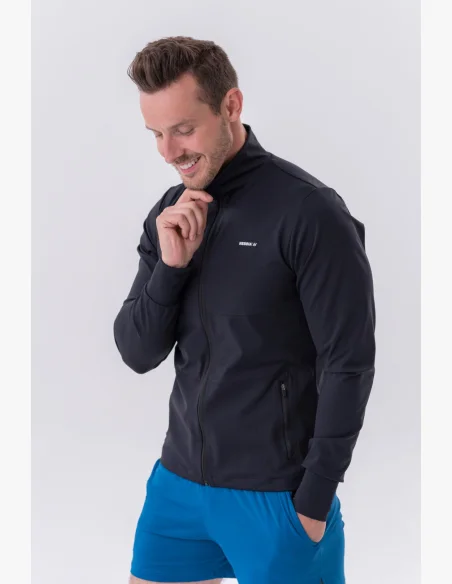 NEBBIA • NEBBIA Sportovní bunda na zip s bočními kapsami “Control” • Nebshop.cz