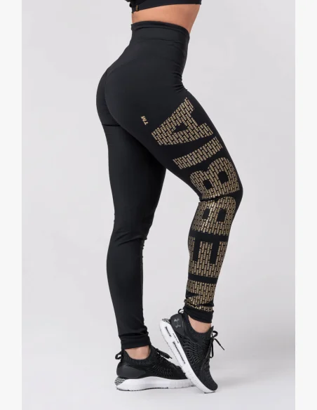 NEBBIA • Gold Print Legíny • NEBBIAshop.cz