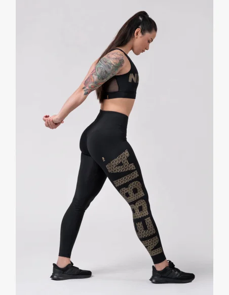 NEBBIA • Gold Print Legíny • NEBBIAshop.cz