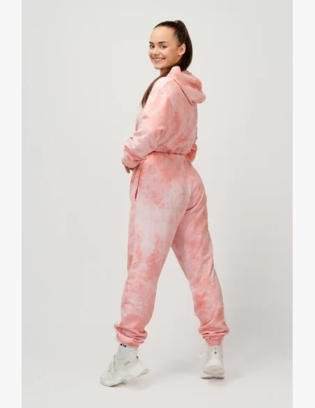 NEBBIA • NEBBIA Re-fresh dámská crop mikina s kapucí růžová • Nebshop.cz