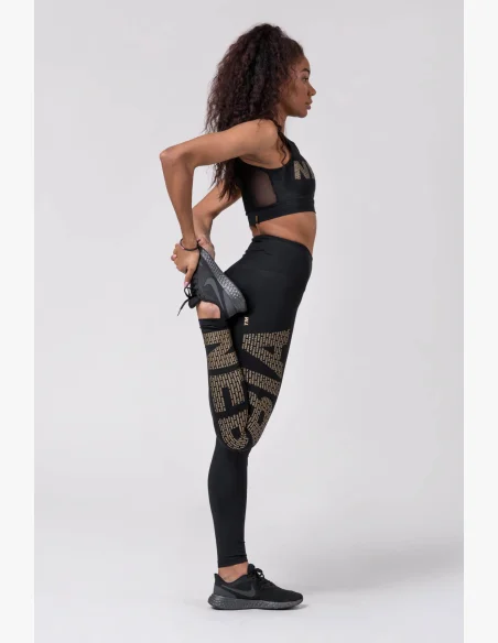 NEBBIA • Gold Print Legíny • NEBBIAshop.cz