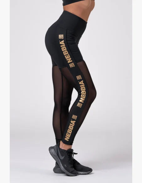 NEBBIA • Gold Mesh Legíny • NEBBIAshop.cz