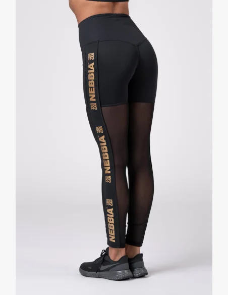 NEBBIA • Gold Mesh Legíny • NEBBIAshop.cz