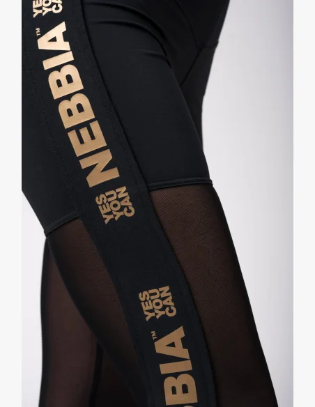 NEBBIA • Gold Mesh Legíny • NEBBIAshop.cz