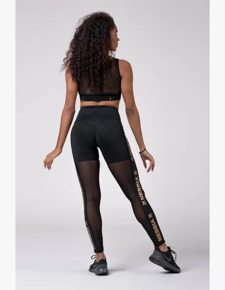 NEBBIA • Gold Mesh Legíny • NEBBIAshop.cz