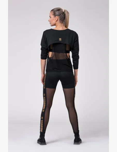 NEBBIA • Gold Mesh Legíny • NEBBIAshop.cz