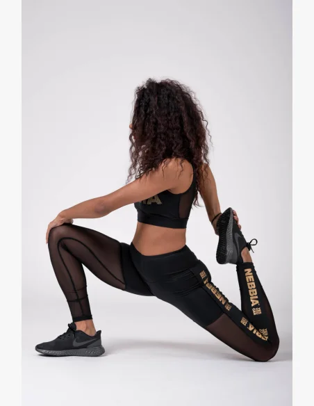 NEBBIA • Gold Mesh Legíny • NEBBIAshop.cz