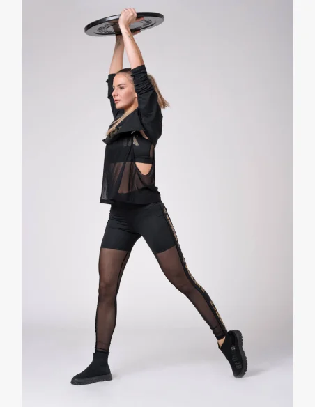 NEBBIA • Gold Mesh Legíny • NEBBIAshop.cz