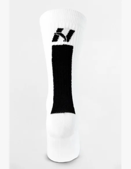 NEBBIA • NEBBIA "STEP UP" vysoké sneaker ponožky bílé • Nebshop.cz