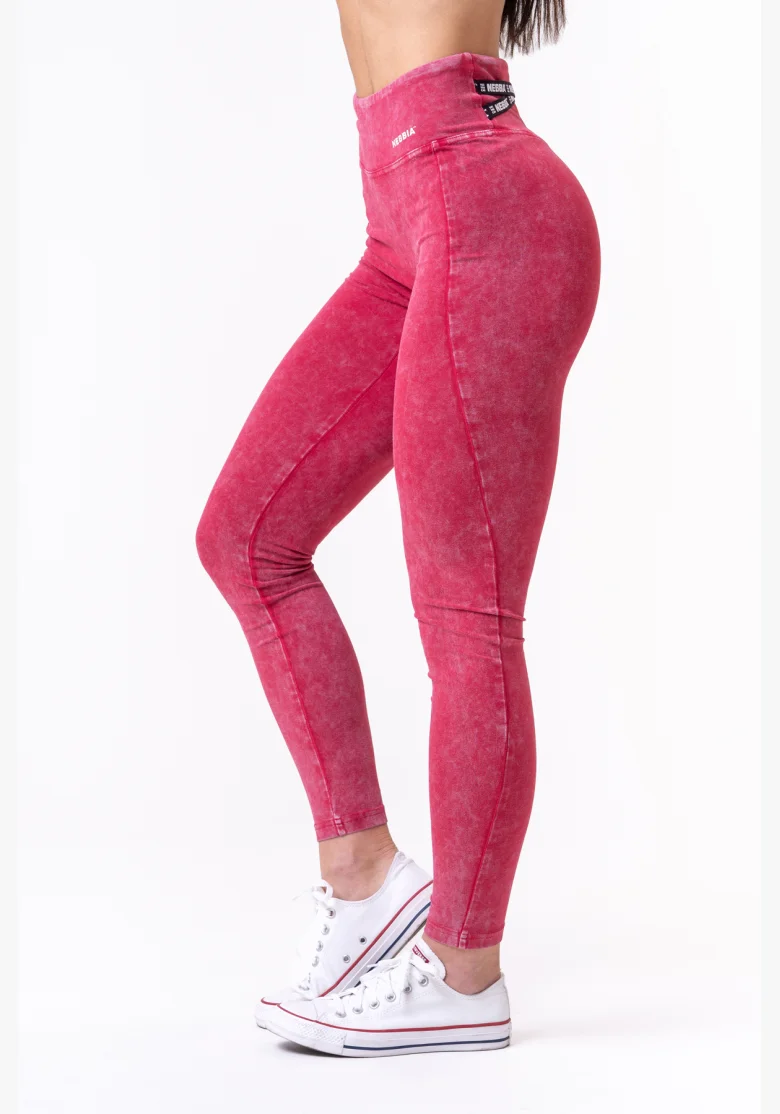 NEBBIA • NEBBIA Washed legíny s vysokým pasem LEGACY • Nebshop.cz