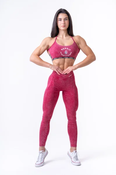 NEBBIA • NEBBIA Washed sportovní podprsenka LEGACY • Nebshop.cz