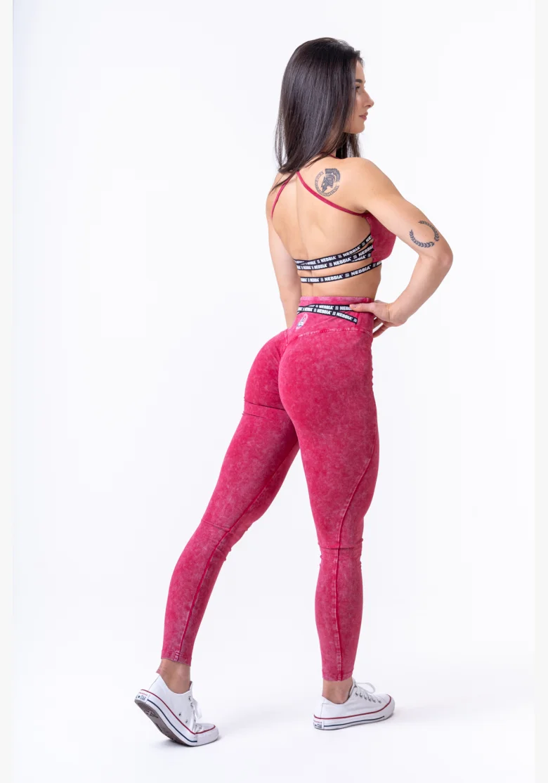 NEBBIA • NEBBIA Washed sportovní podprsenka LEGACY • Nebshop.cz