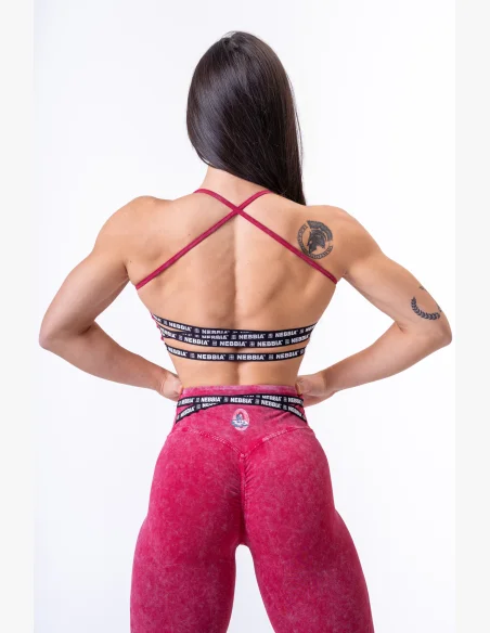 NEBBIA • NEBBIA Washed sportovní podprsenka LEGACY • Nebshop.cz