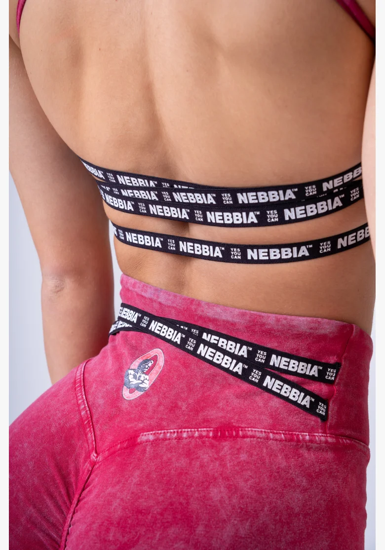 NEBBIA • NEBBIA Washed sportovní podprsenka LEGACY • Nebshop.cz