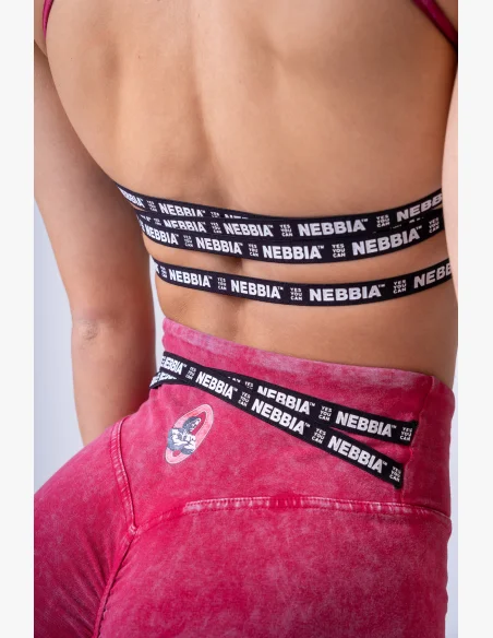 NEBBIA • NEBBIA Washed sportovní podprsenka LEGACY • Nebshop.cz