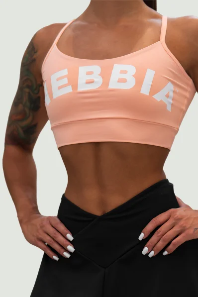NEBBIA • NEBBIA Sportovní podprsenka GYM HERO oranžová • Nebshop.cz 2