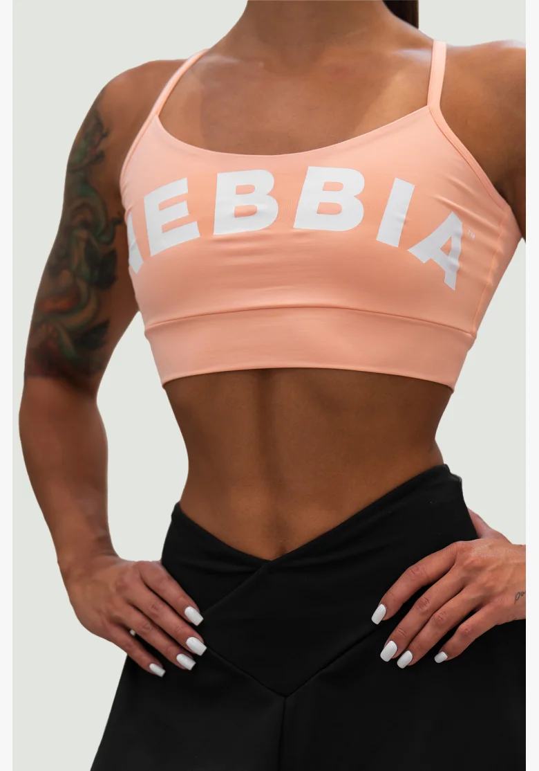 NEBBIA • NEBBIA Sportovní podprsenka GYM HERO oranžová • Nebshop.cz