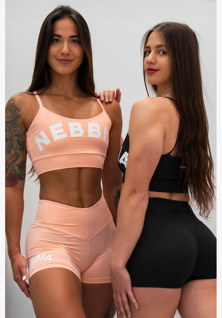 NEBBIA • NEBBIA Sportovní podprsenka GYM HERO oranžová • Nebshop.cz